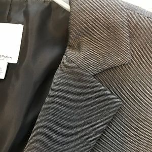 Classic Halogen Dark Gray Suit Jacket Blazer